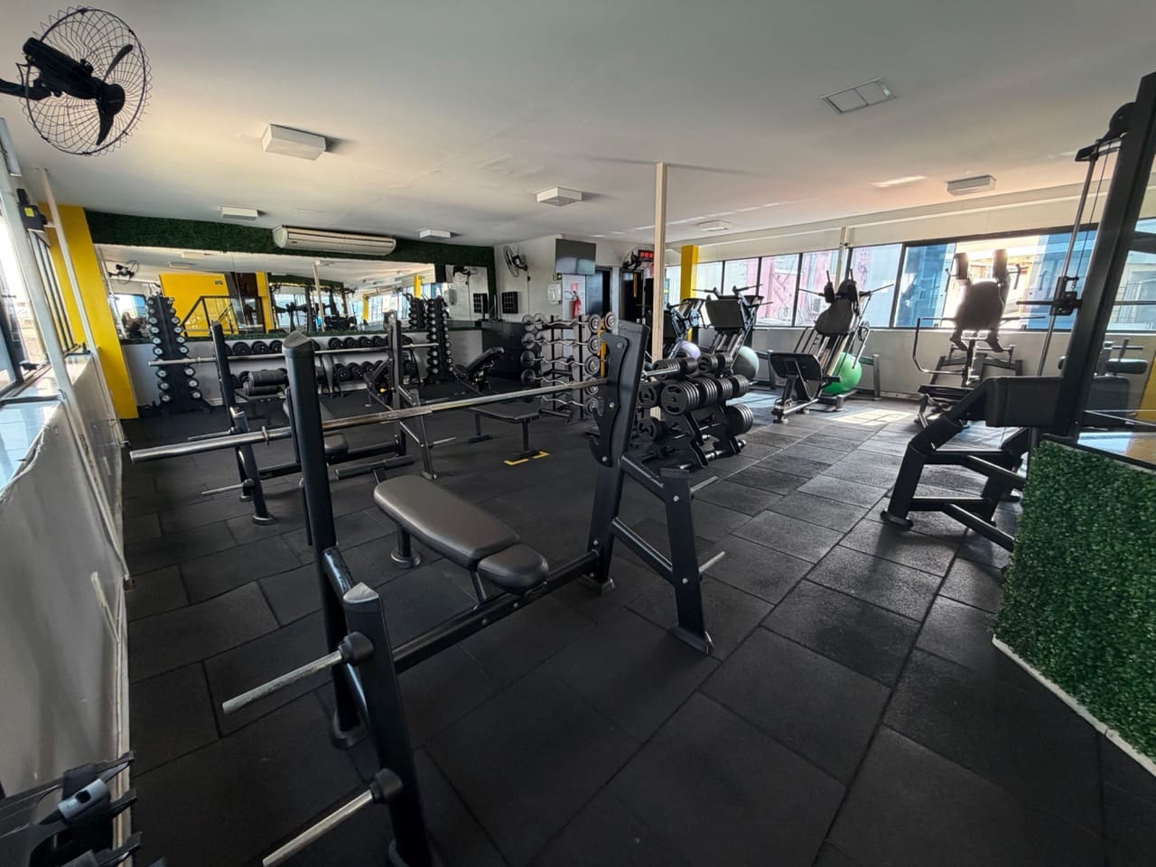 Estrutura Academia Studio Fit