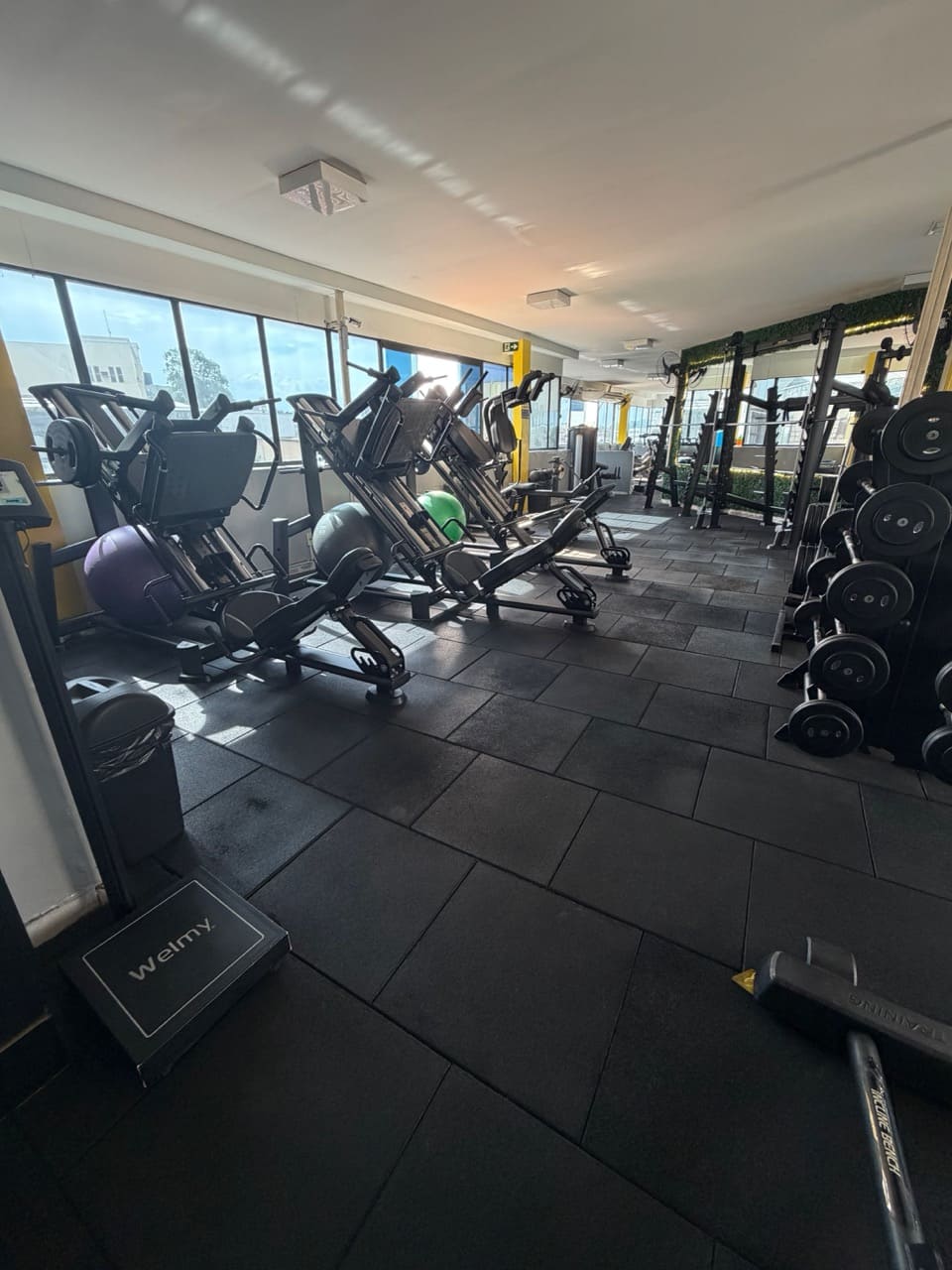 Estrutura Academia Studio Fit