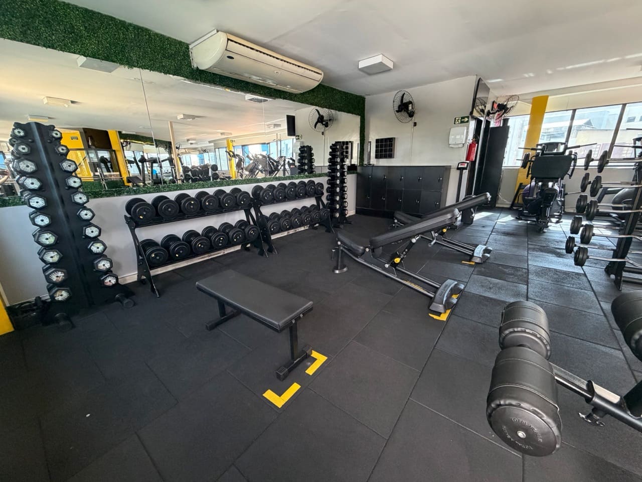 Estrutura Academia Studio Fit